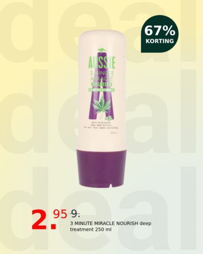 3 MINUTE MIRACLE NOURISH deep treatment 250 ml