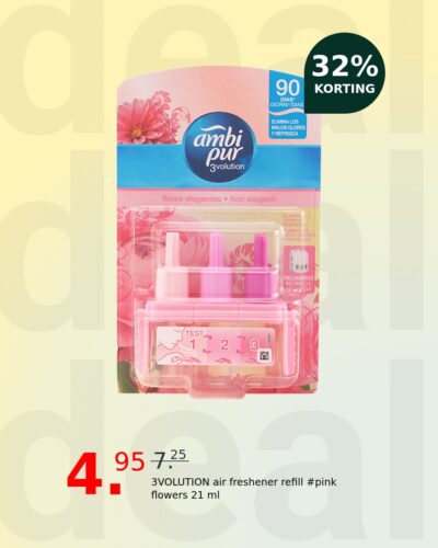 3VOLUTION air freshener refill #pink flowers 21 ml