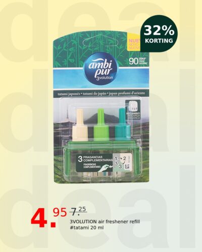 3VOLUTION air freshener refill #tatami 20 ml