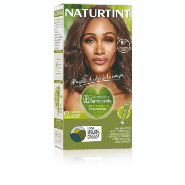 NATURTINT ammonia-free dye #6.7-Light Chocolate 170 ml