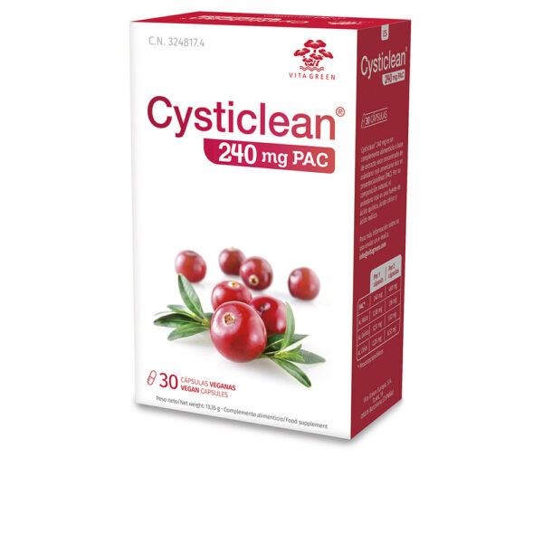 CYSTICLEAN CLASSIC 240 mg of PAC and Cranberry capsules 30 units