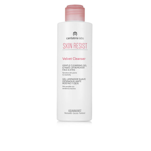SKIN RESIST VELVET gentle cleansing gel for face and eyes 200 ml