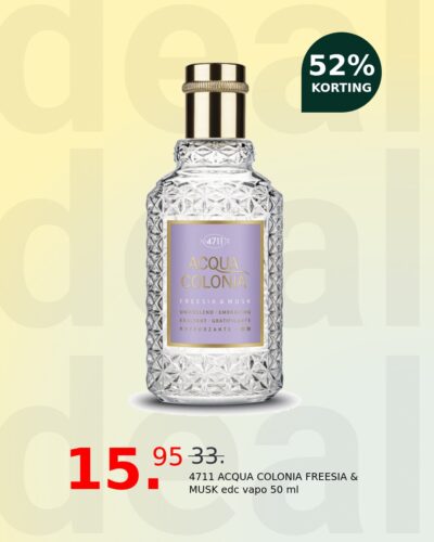 4711 ACQUA COLONIA FREESIA & MUSK edc vapo 50 ml