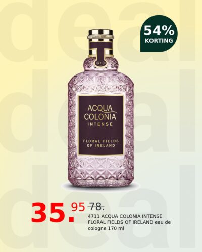 4711 ACQUA COLONIA INTENSE FLORAL FIELDS OF IRELAND eau de cologne 170 ml