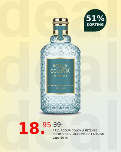 4711 ACQUA COLONIA INTENSE REFRESHING LAGOONS OF LAOS edc vapo 50 ml