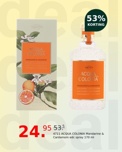 4711 ACQUA COLONIA Mandarine & Cardamom edc spray 170 ml