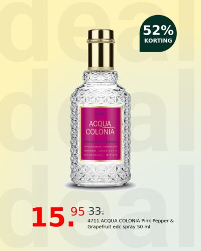 4711 ACQUA COLONIA Pink Pepper & Grapefruit edc spray 50 ml