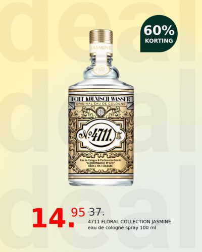 4711 FLORAL COLLECTION JASMINE eau de cologne spray 100 ml