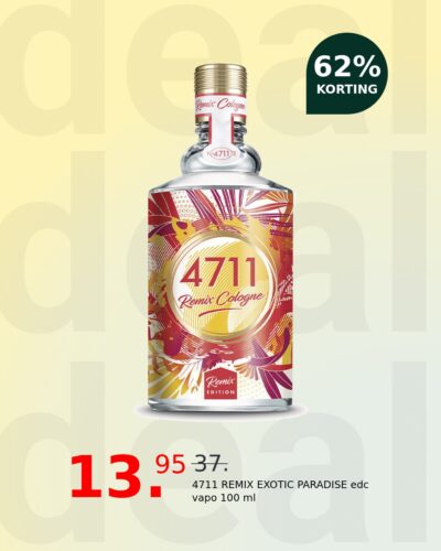 4711 REMIX EXOTIC PARADISE edc vapo 100 ml