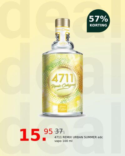 4711 REMIX URBAN SUMMER edc vapo 100 ml