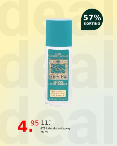 4711 deodorant spray 75 ml