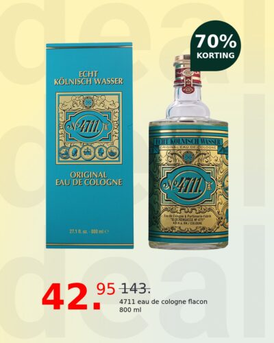 4711 eau de cologne flacon 800 ml