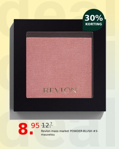 Revlon mass market POWDER-BLUSH #3-mauvelou