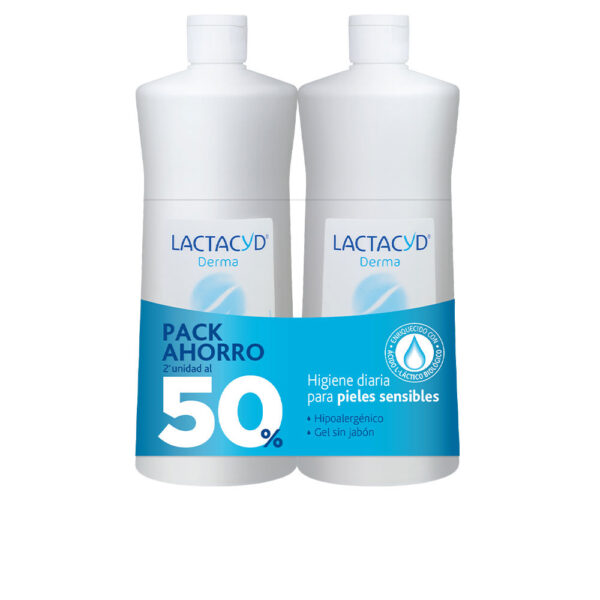 LACTACYD DERMA shower gel 2 x 1000 ml