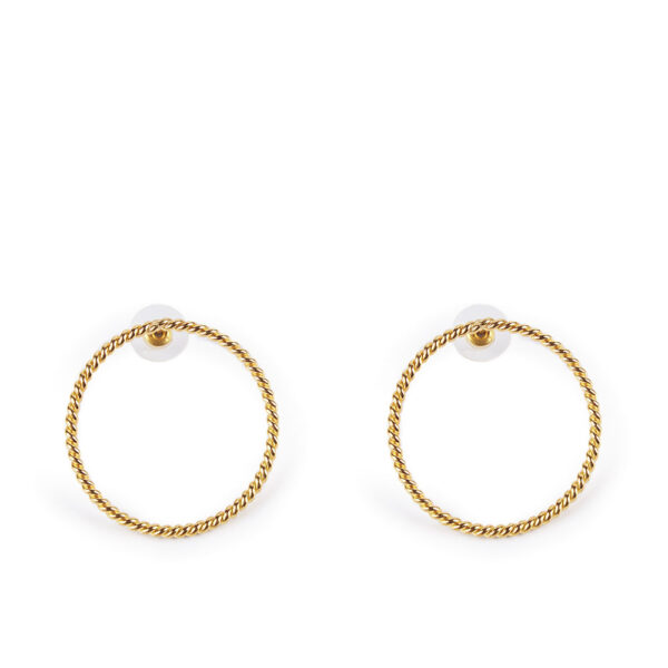 Shabama SURI earrings #shiny gold 1 u