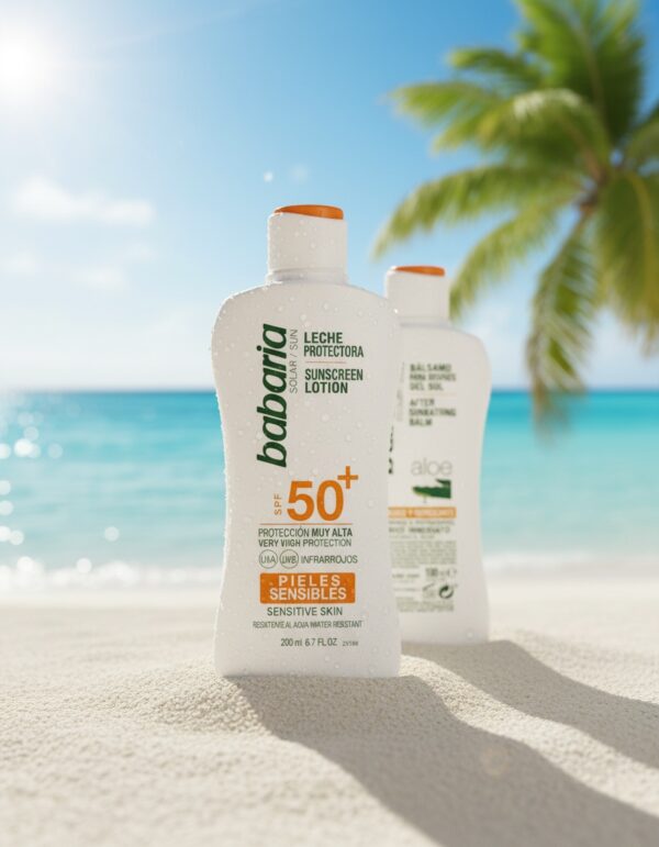 SOLAR PIEL SENSIBLE SPF50+ LECHE set