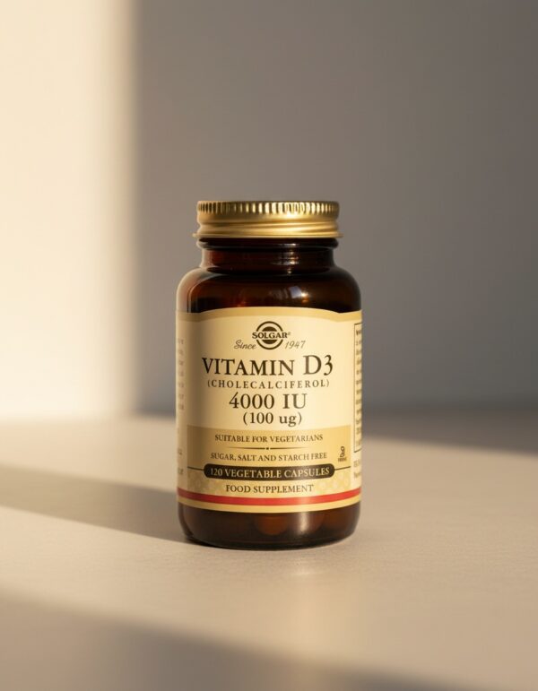 VITAMIN D3 4000 IU 100 µg Cholecalciferol vegetable capsules 120 u