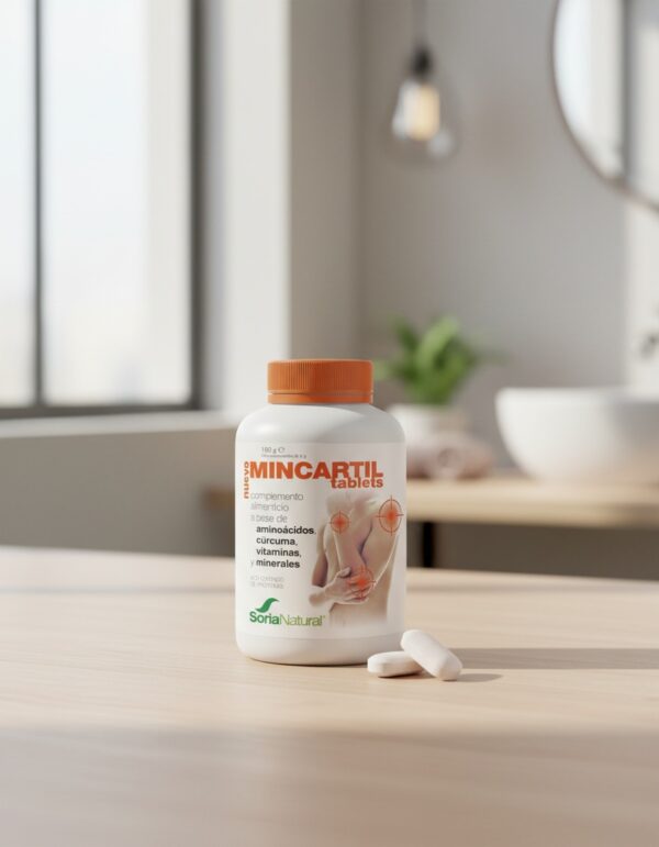 Soria natural Reinforced Mincartil 180 Tablets - Image 2