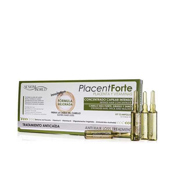 Sesiom world PLACENT FORTE anti-hair loss treatment ampoules 12 u