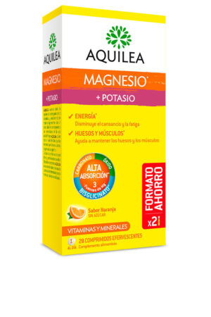 Aquilea Magnesium and Potassium 28 Effervescent Tablets
