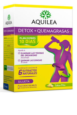 Aquilea Detox and Fat Burner 10 Drinkable Sticks