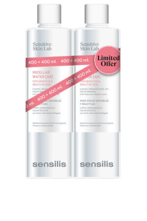 Sensilis MICELLAR WATER [AR] for sensitive and reactive skin 2 x 400 ml