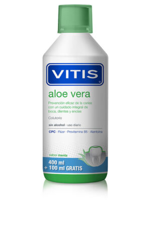 Vitis ALOE VERA mouthwash promo 400+100 as a gift 500 ml