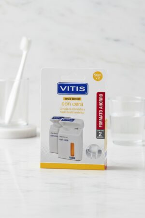 VITIS dental floss with wax duo 2 units