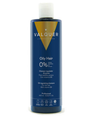 Valquer OILY HAIR 0% oil regulating shampoo 400 ml
