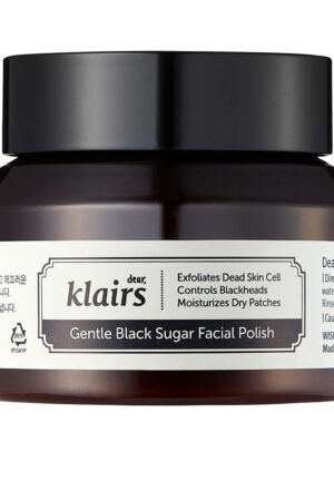 Klairs GENTLE BLACK sugar facial polish 110 gr