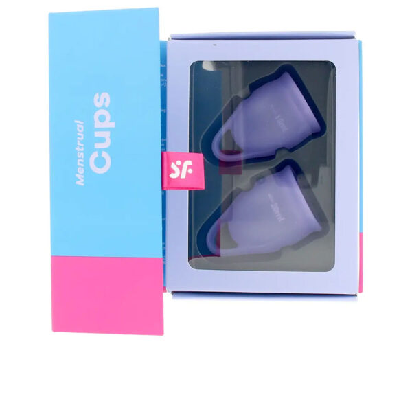 SATISFYER FEEL CONFIDENT COPA MENSTRUAL PACK 2 pz