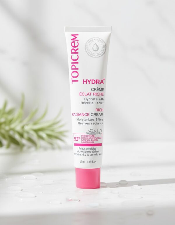 Topicrem HYDRA+ rich illuminating moisturizing cream 40ml
