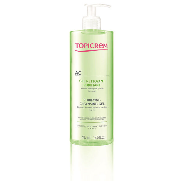 Topicrem AC purifying cleansing gel 400 ml
