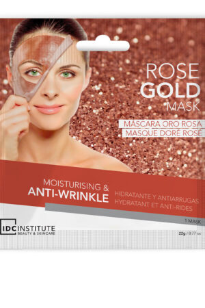 Idc institute Rose Gold Moisturizing Anti-Wrinkle Facial Mask 27 gr