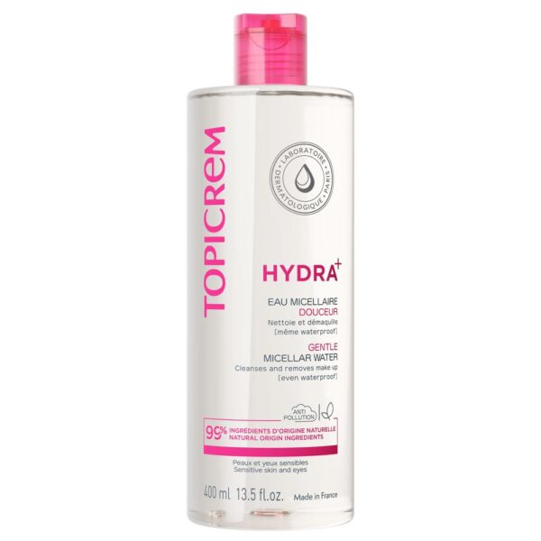 Topicrem HYDRA+ mild micellar water 400 ml