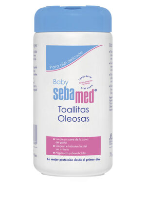 Sebamed BABY oily wipes 70 u