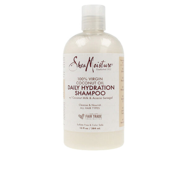 Shea moisture 100% VIRGIN COCONUT OIL daily hydration shampoo 384 ml