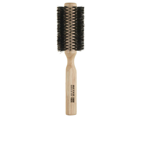 ROUND BRUSH mixed bristles Oak wood handle 54 mm 1 unit