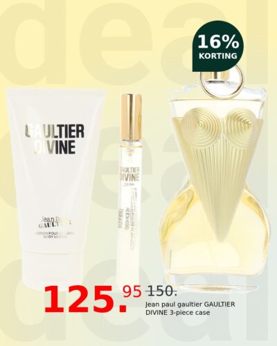 Jean paul gaultier GAULTIER DIVINE 3-piece case