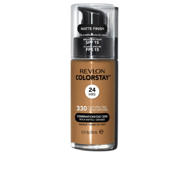 Revlon mass market COLORSTAY foundation combination/oily skin #330-natural tan 30 ml