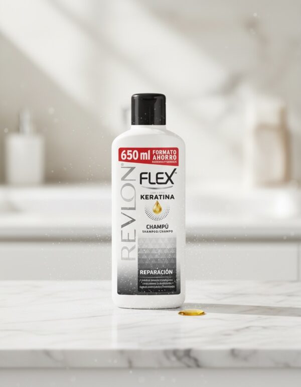 Revlon mass market FLEX KERATIN repair shampoo 650 ml