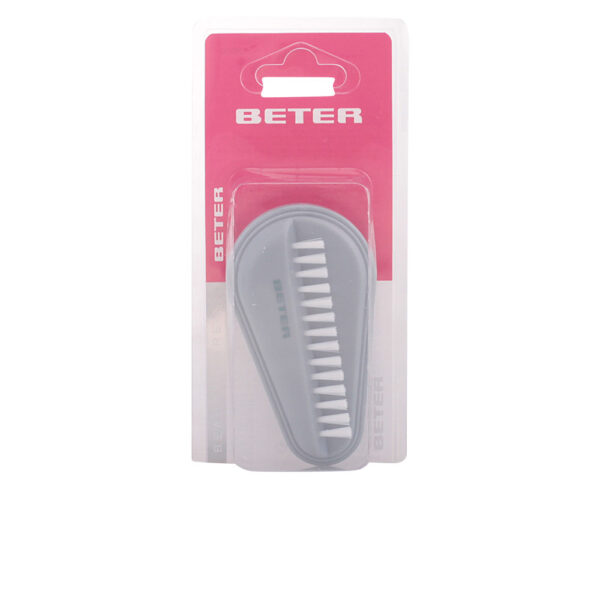 DOUBLE NAIL BRUSH, nylon bristles #gray 1 unit
