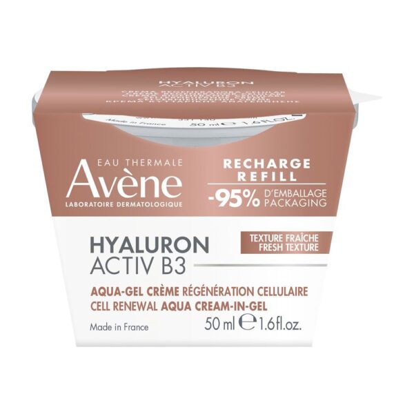 AvÈne HYALURON ACTIV B3 aqua-gel cream cell renewal recharge 50 ml