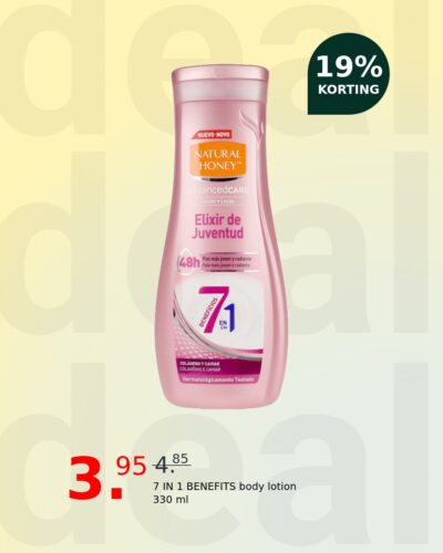 7 IN 1 BENEFITS body lotion 330 ml
