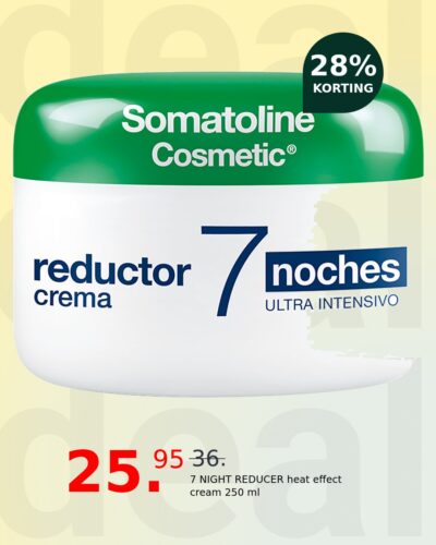 7 NIGHT REDUCER heat effect cream 250 ml