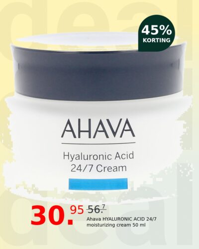 Ahava HYALURONIC ACID 24/7 moisturizing cream 50 ml