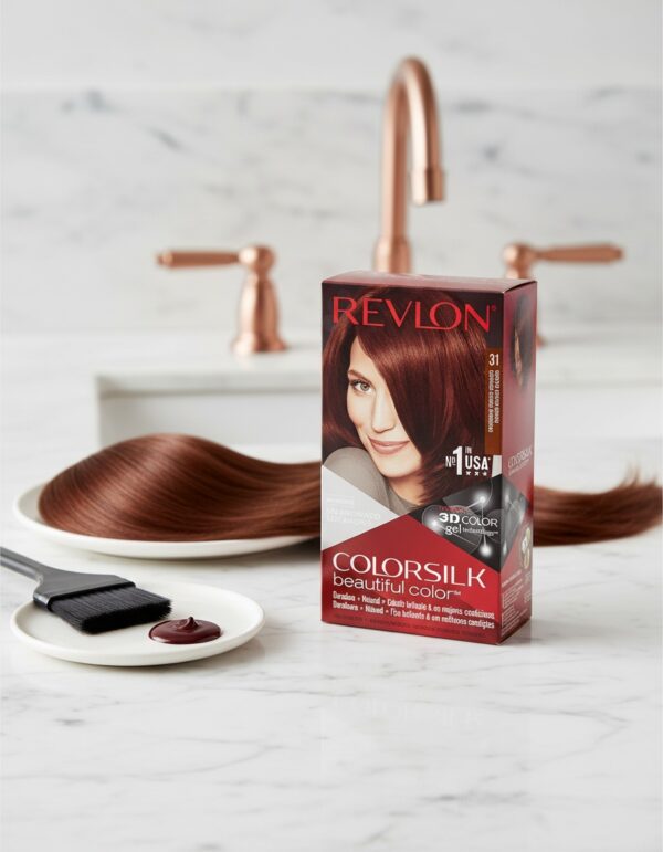 Revlon mass market COLORSILK tinte #31-castaño oscuro cobrizo 1 u