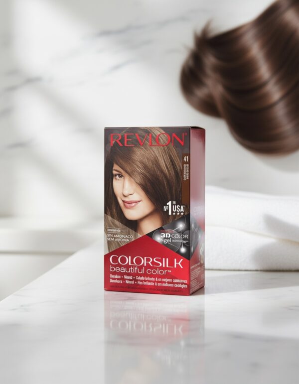 Revlon mass market COLORSILK tinte #41-castaño medio 1 u