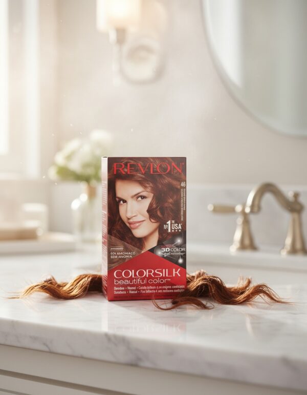 Revlon mass market COLORSILK tinte #46-castaño cobrizo dorado 1 u