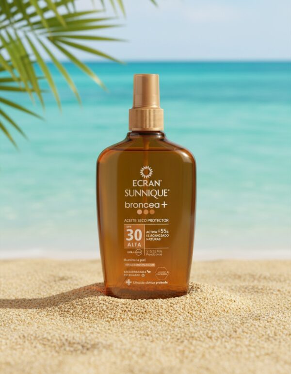 ECRAN SUNNIQUE BRONZE+ vapo oil SPF30 200 ml